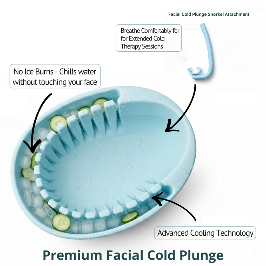 Facial Cold Plunge Bowl with Ice Chamber