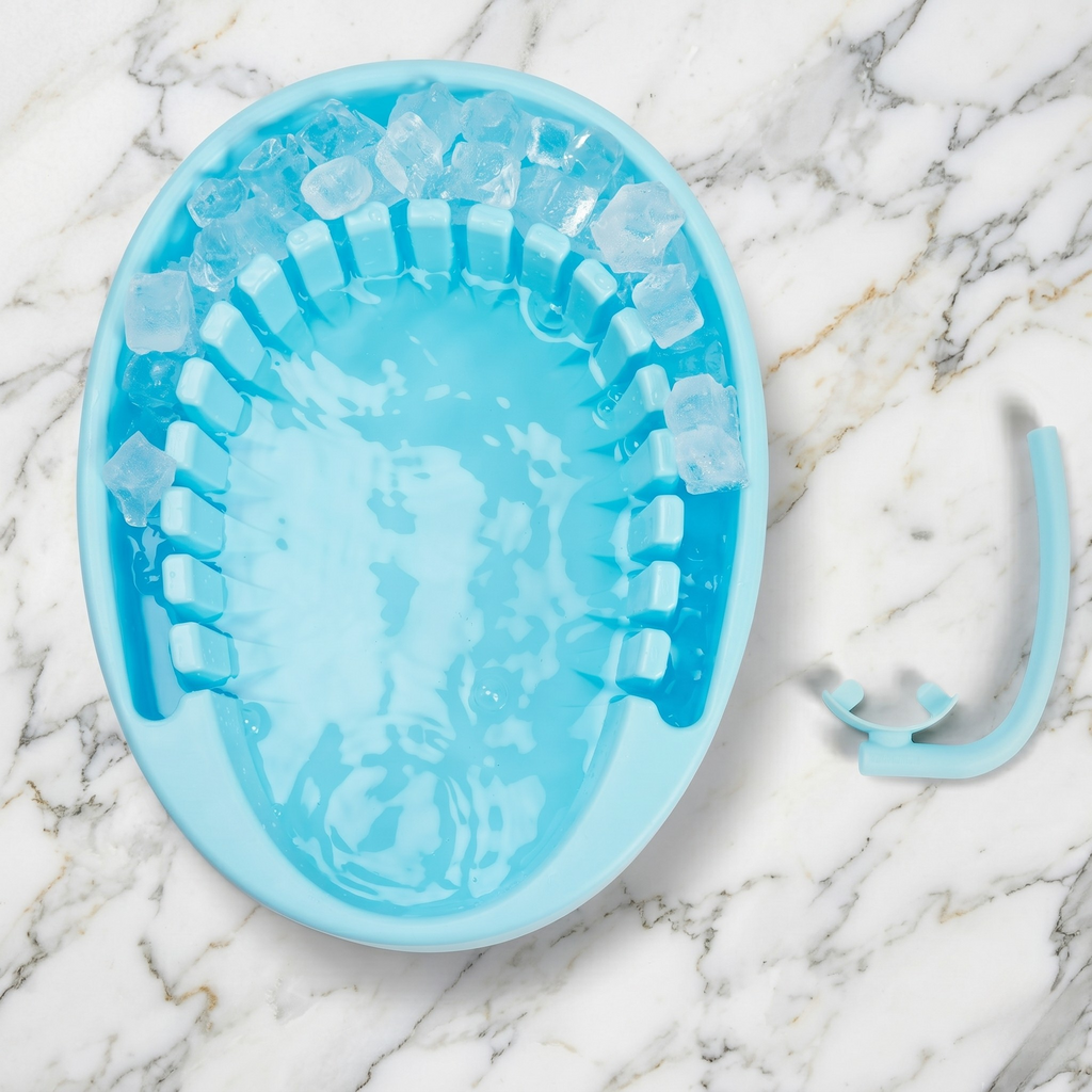 Facial Cold Plunge Bowl with Ice Chamber