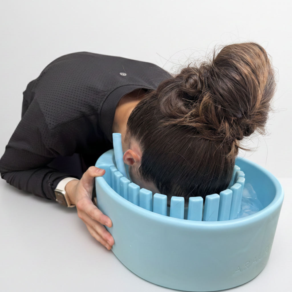 Facial Cold Plunge Bowl with Ice Chamber