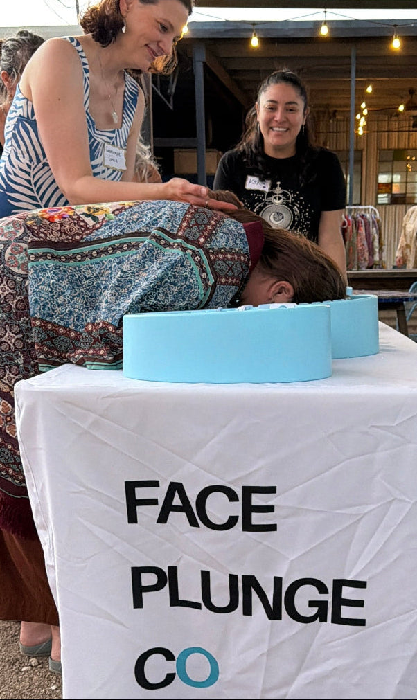 Facial Cold Plunge Bowl with Ice Chamber